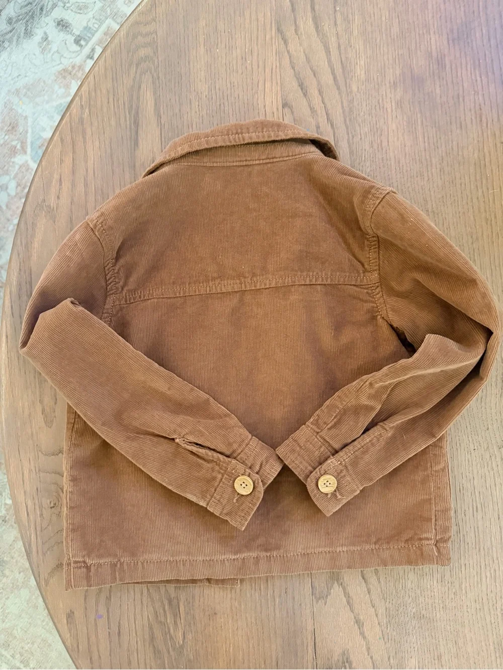 OshKosh B'gosh Rust Brown Corduroy Button-Up Jacket